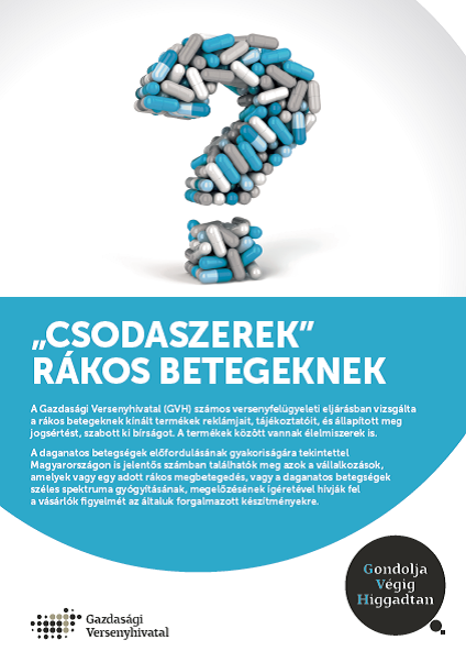 "Csodaszerek" rákos betegeknek